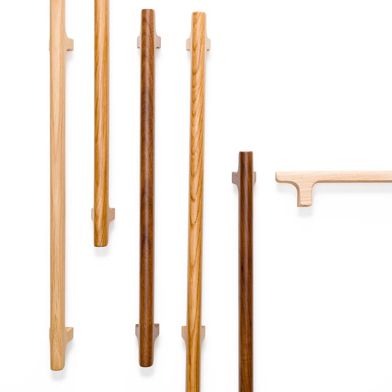 Poignée V0682 HINOKI W BIG chêne 832 mm