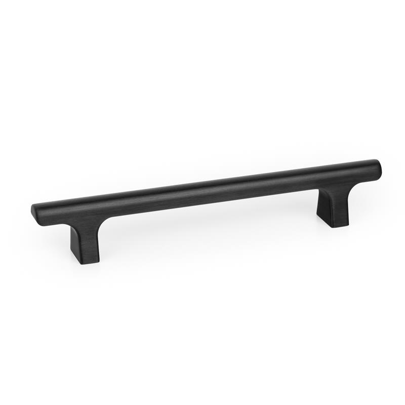 Poignée V0686 HINOKI noir brossé 160 mm