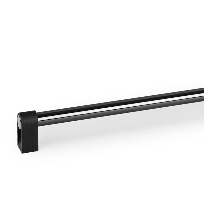 Poignée V0703 CASEY BIG BBS noir lave texturé + titanium noir brillant 736 mm
