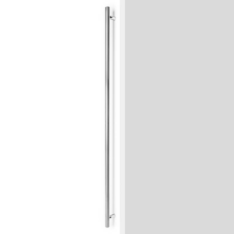 Poignée BOTO BIG V0717 nickel poli 1024 mm sans vis apparente