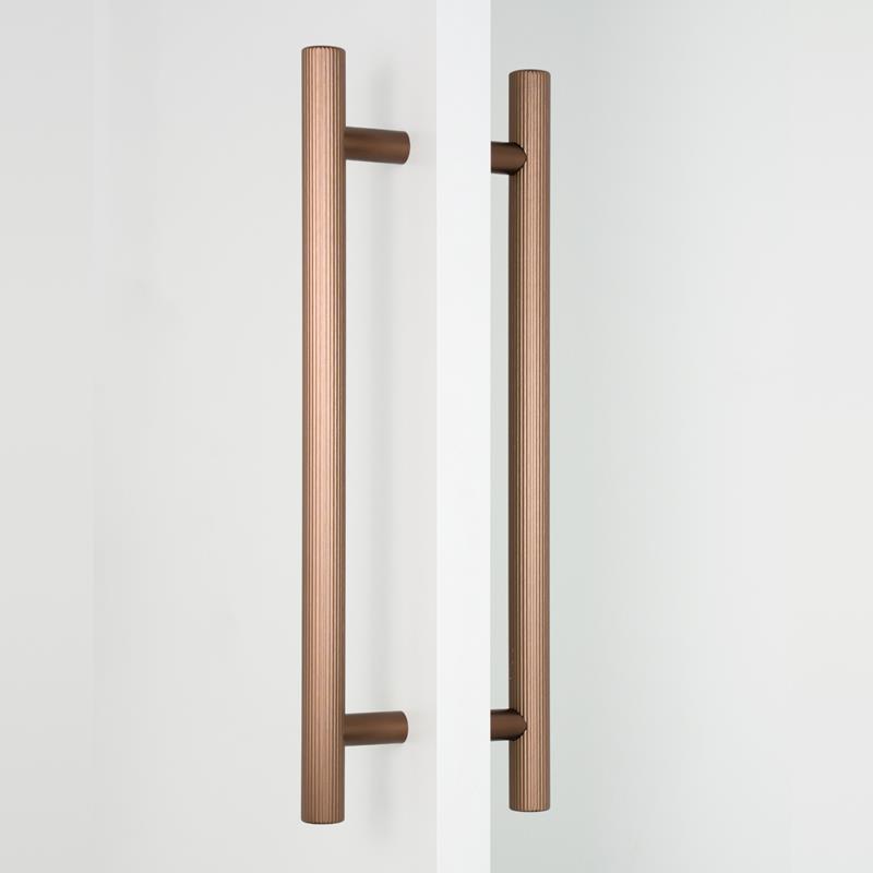 Poignée BOTO BIG V0718 bronze brossé 320 mm montage dos-à-dos