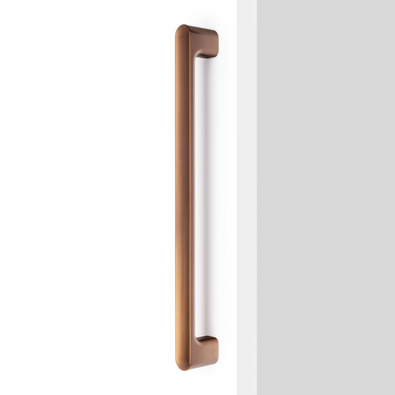 Handle LUV BIG V0735 brushed bronze 384 mm without visible screw