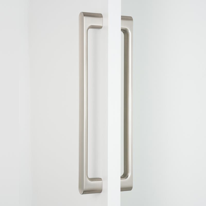 Handle LUV BIG V0736 brushed nickel 384 mm back-to-back mounting