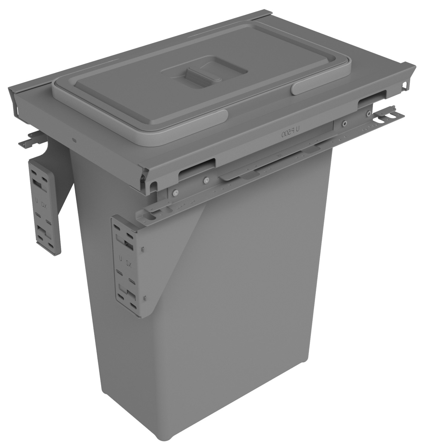 Sige pull-out waste bin, 1 bin 35L anthracite