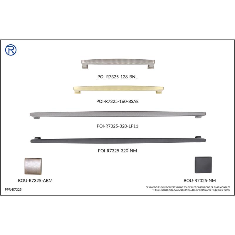 Handle panel R7325 series