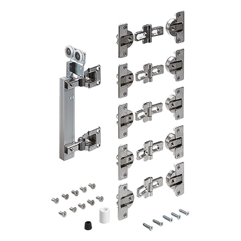 Ensemble de quincaillerie WingLine 230 portes pliantes à droite