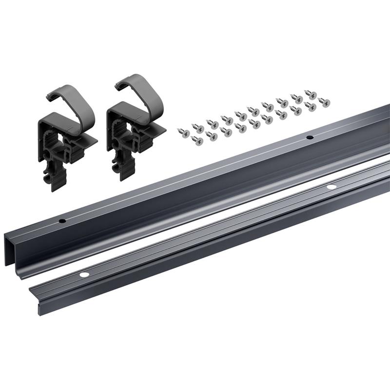 Top and bottom profiles WingLine L 2400 mm anthracite