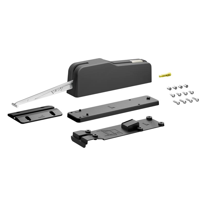 Comfort unit WingLine L/230 Push to move and Pull to move heavy door anthracite