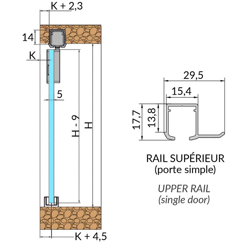 SCM-KIT901B spec single door