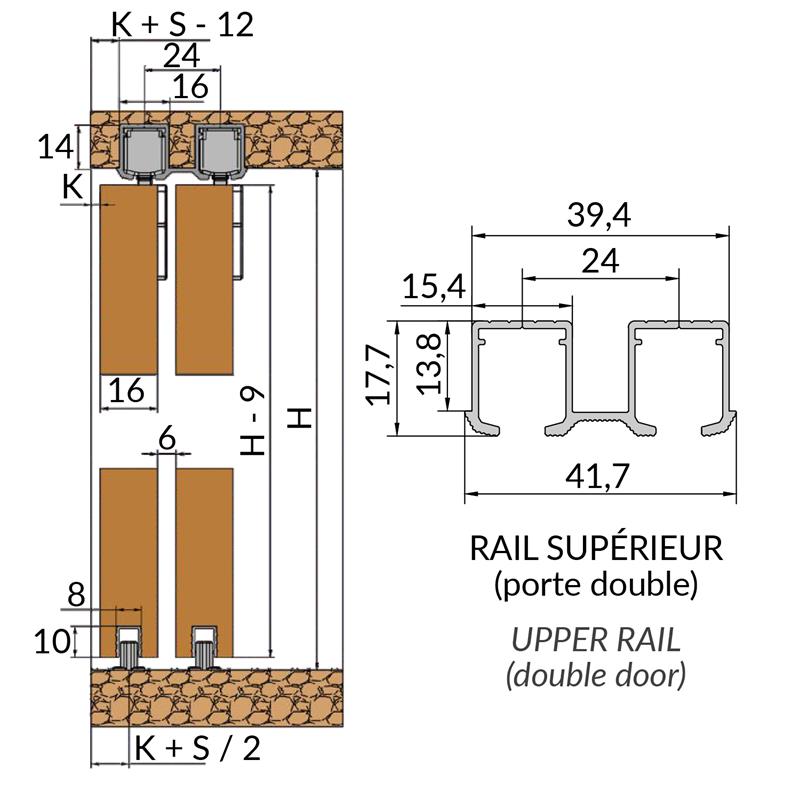 SCM-KIT901A spec double door