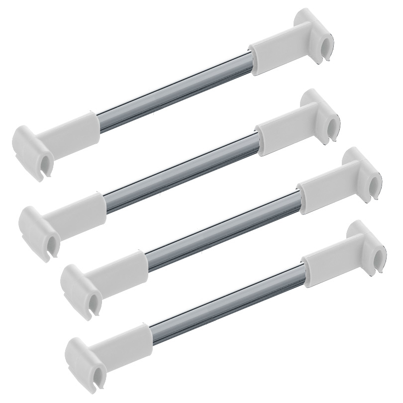 Image Kit of 4 separators for narrow pull-out 8'' Galaxy white/chrome