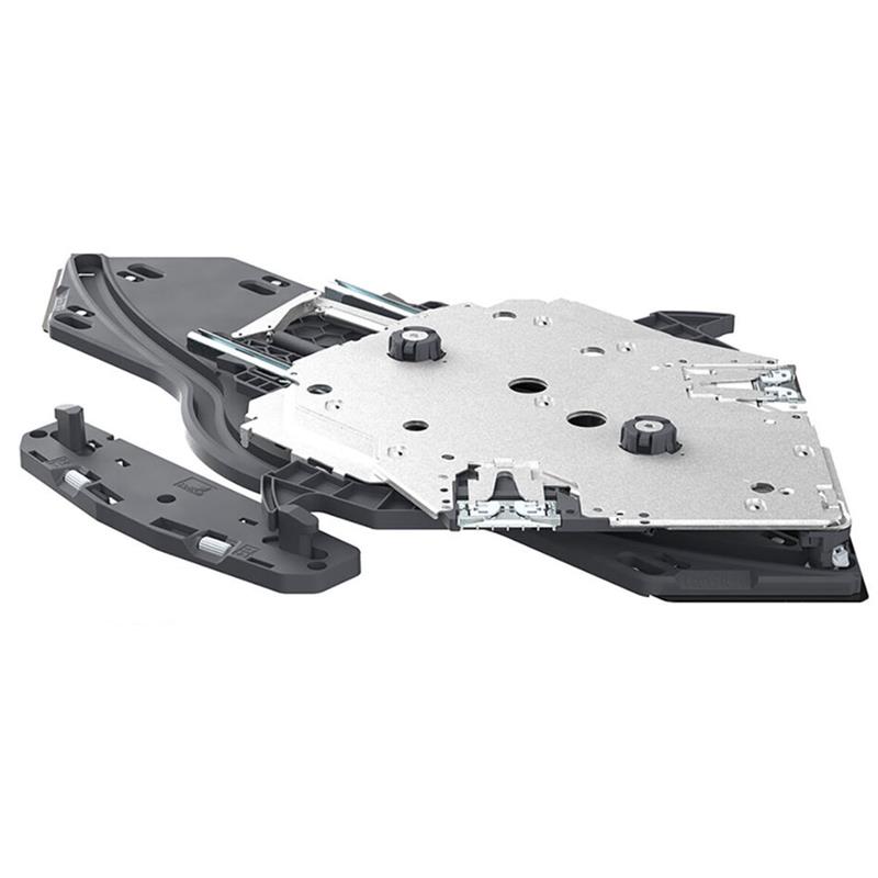 Image Pivot mechanism FurnSpin XL Push-to-open Silent upper right opening