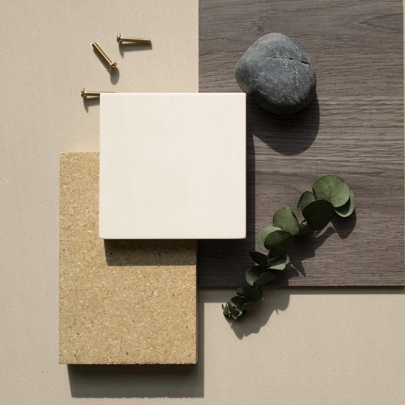 Surface solide acrylique 003A - Bone