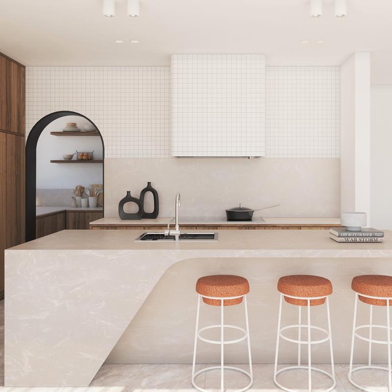 Acrylic solid surface M050 - Mont Blanc