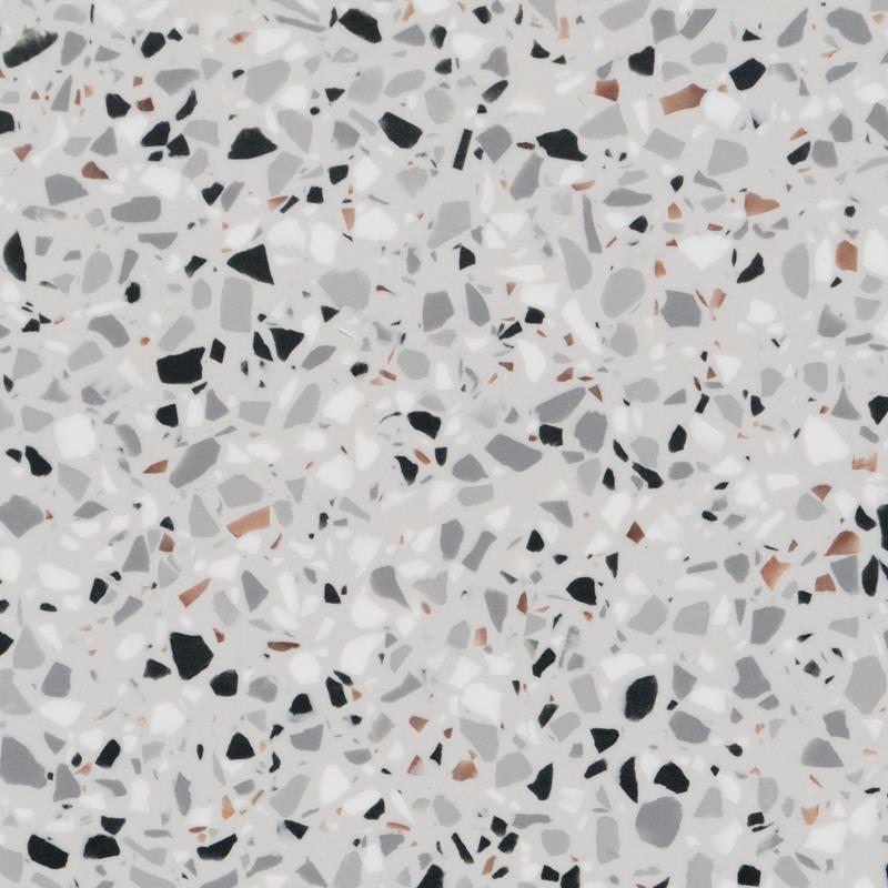 Surface solide acrylique TT006 - Caramel Terrazzo