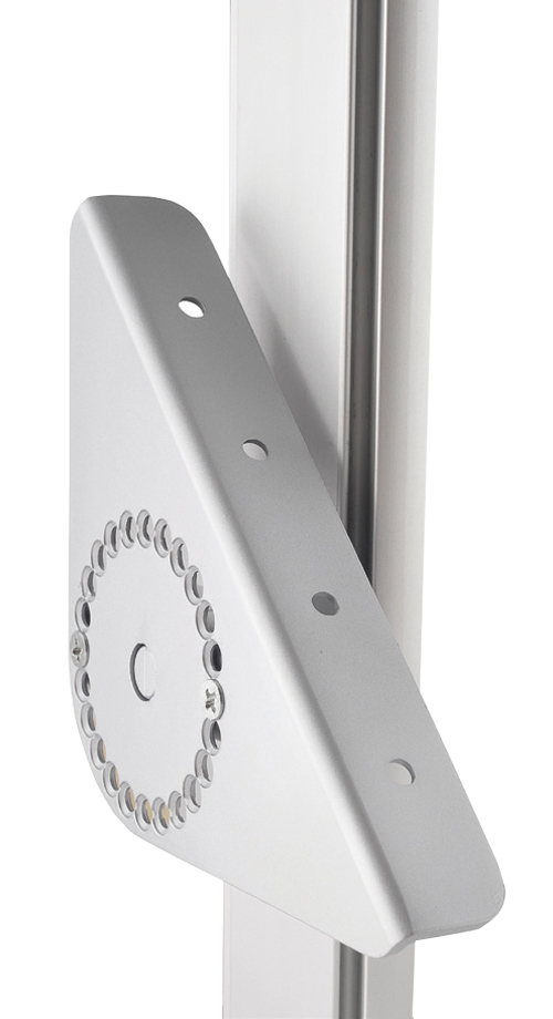 Image Slim profil angled shelf holder (aluminium color 3059)