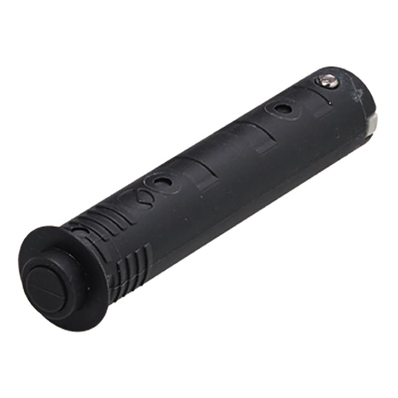 Taquet d'ouverture par pression dissimulé anthracite