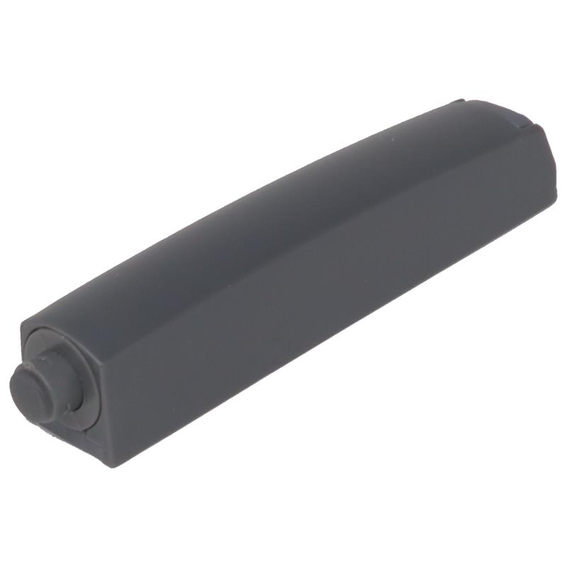 Taquet d'ouverture par pression montage en surface anthracite