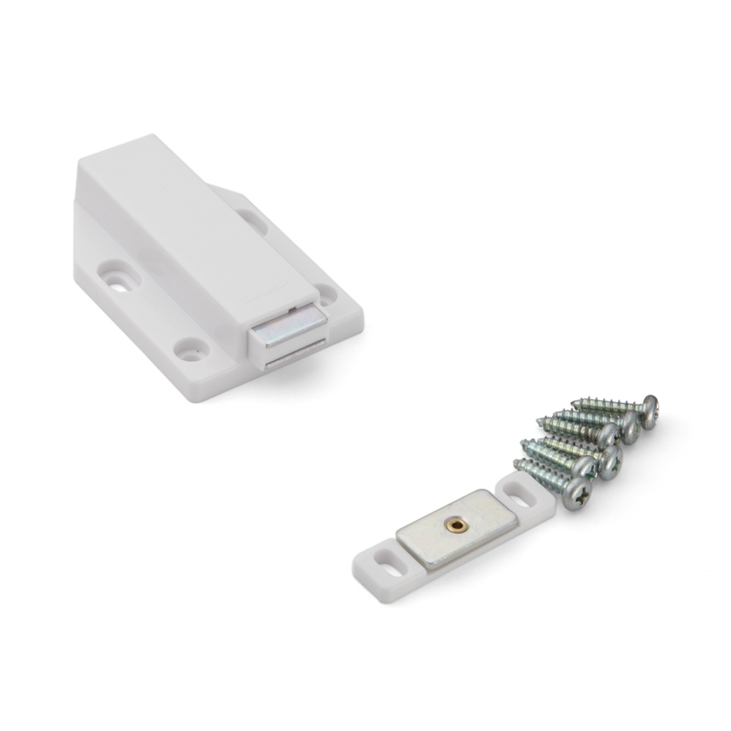 Image Magnetic touch latch 70 x 46 mm white