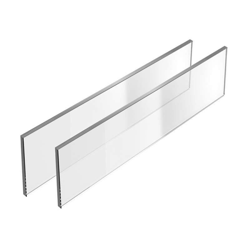 Parois de verre transparent 10 mm AvanTech YOU Inlay 500 mm