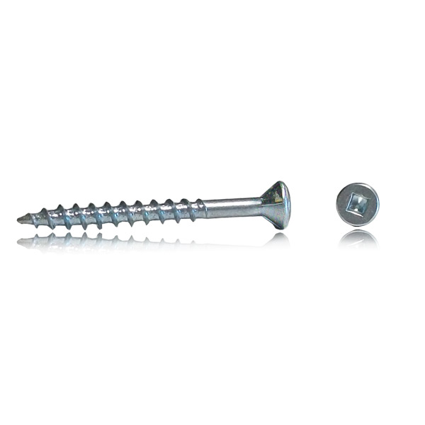Lo-root self-contersinking nibs flat #7 head zinc screw (5000 / BX)