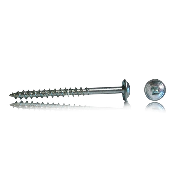 Lo-root round washer zinc screw