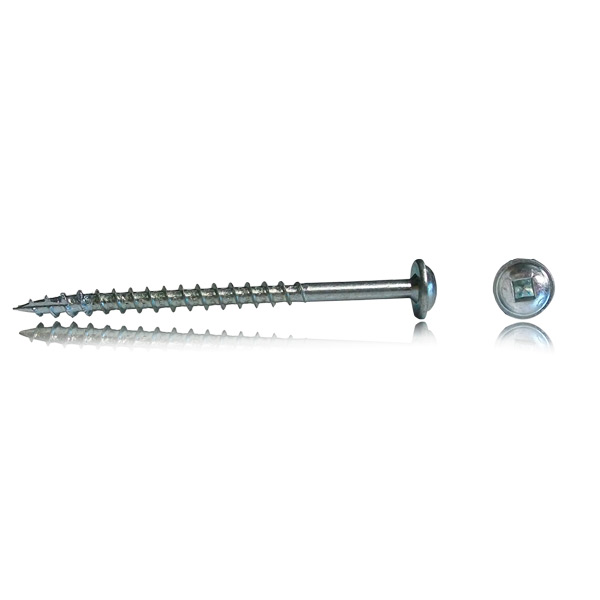 Robertson screw , round washer #2 punch, zinc