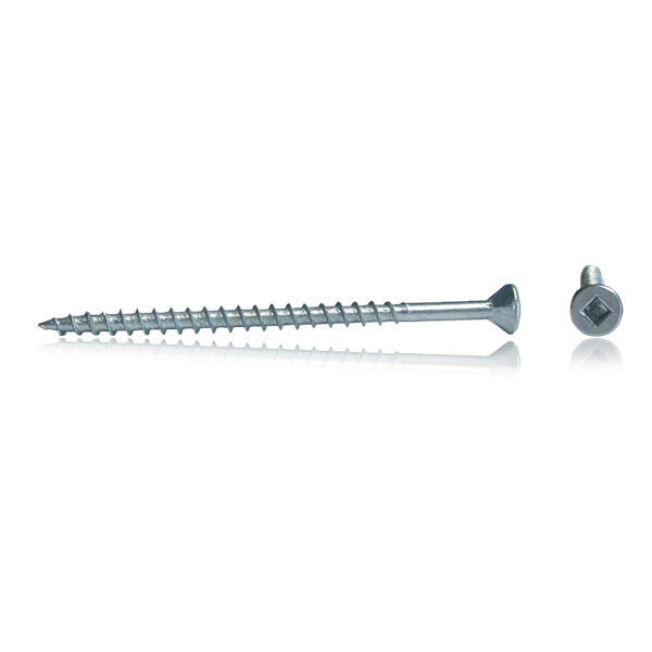 Lo-root flat head zinc screw (2000 per box)