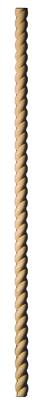Maple ROPE1 moulding