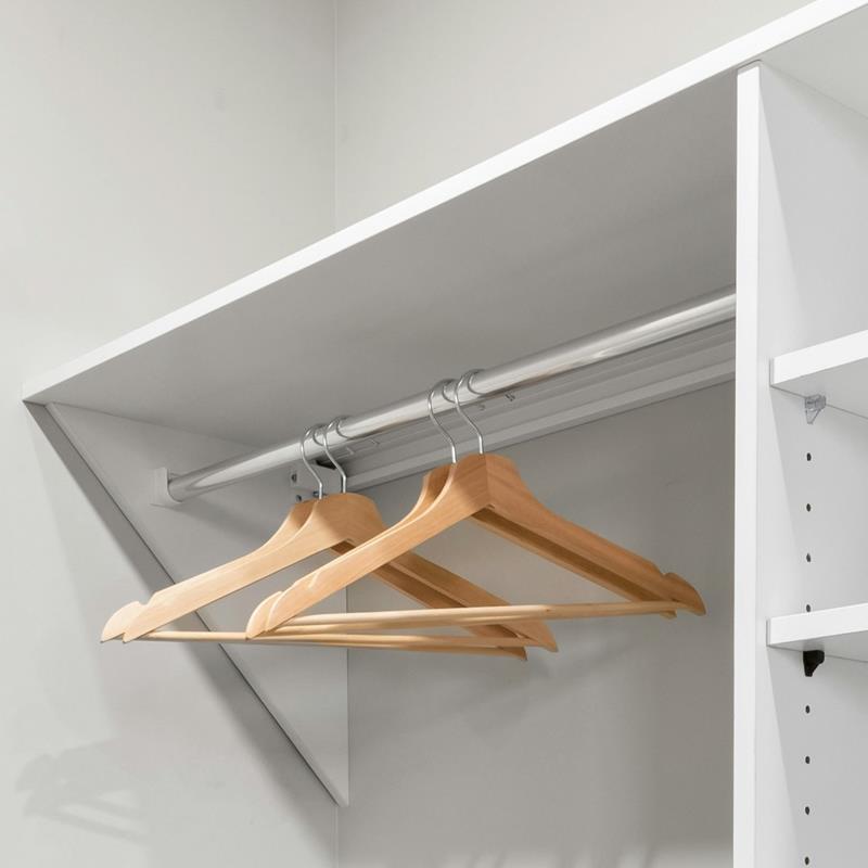 Image Closet rods and supports