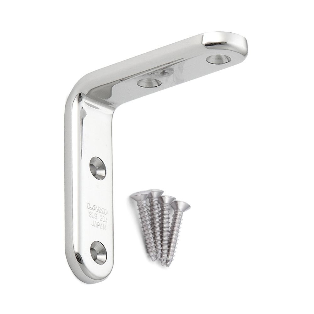 Image Angle bracket 70 x 70 mm stainless steel