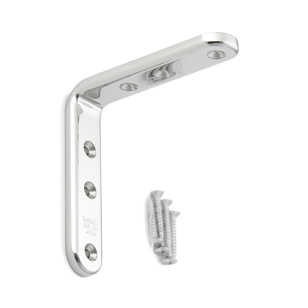Image Angle bracket 90 x 90 mm stainless steel