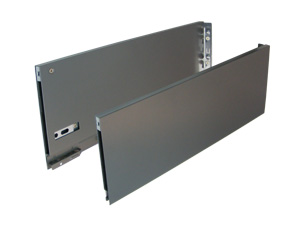Vionaro drawer side graphite 300 x 185.  (without side stabilizer)